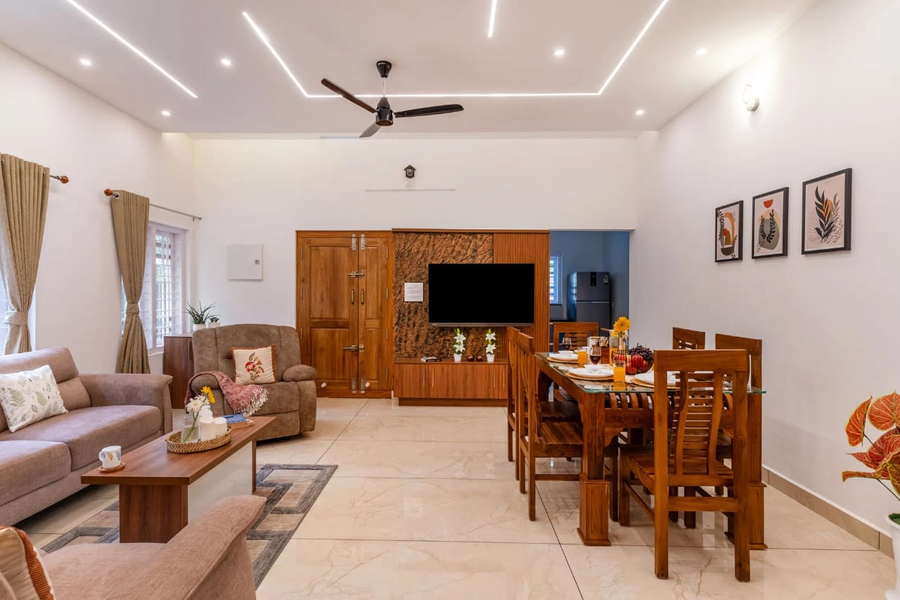 Kitchen with modern appliances